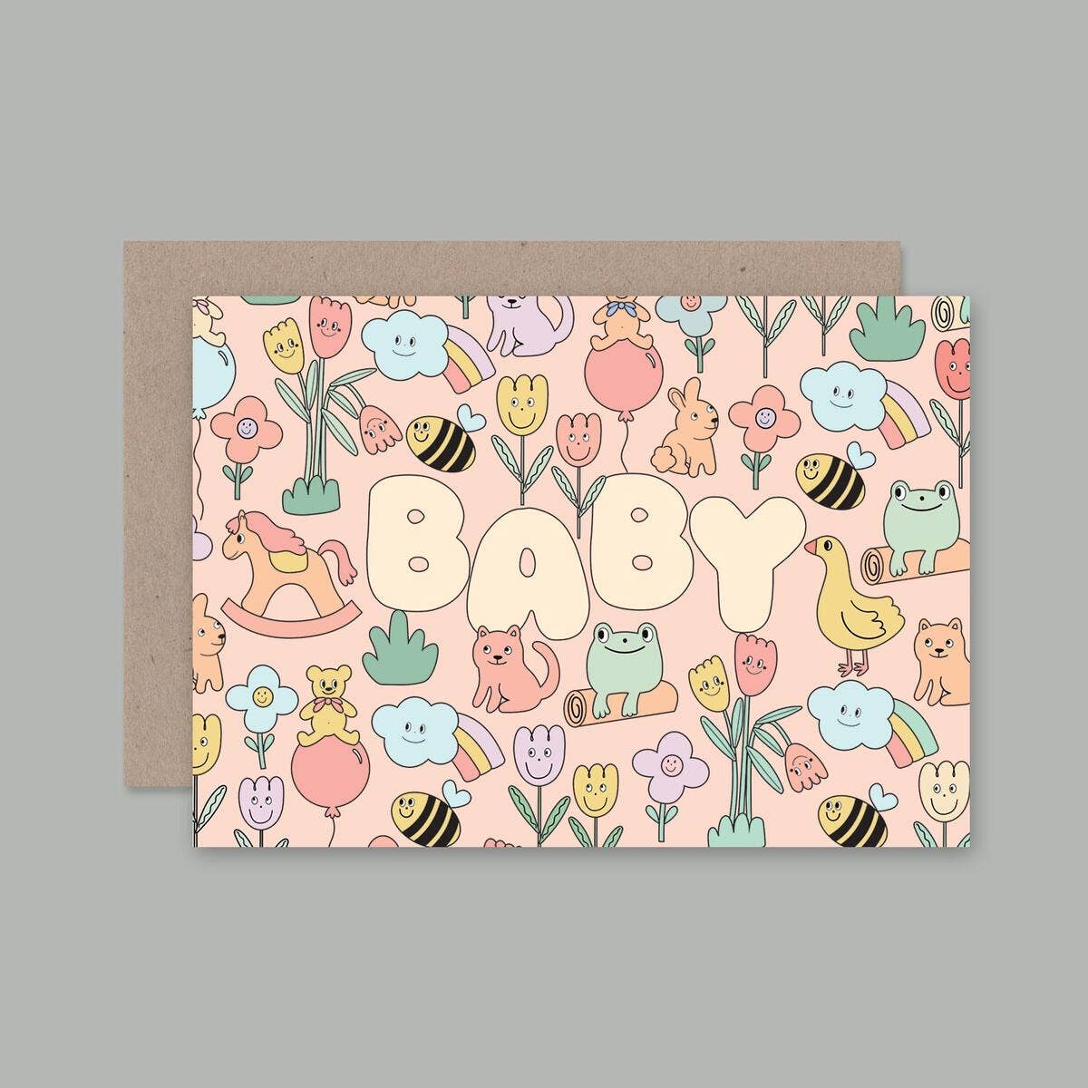 Baby Greeting Card by AHD Paper Co New Born Card