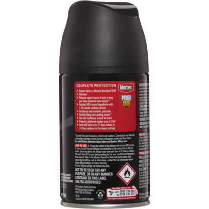 Mortein Powergard Odourless Multi Insect Automatic Spray Refill 154g