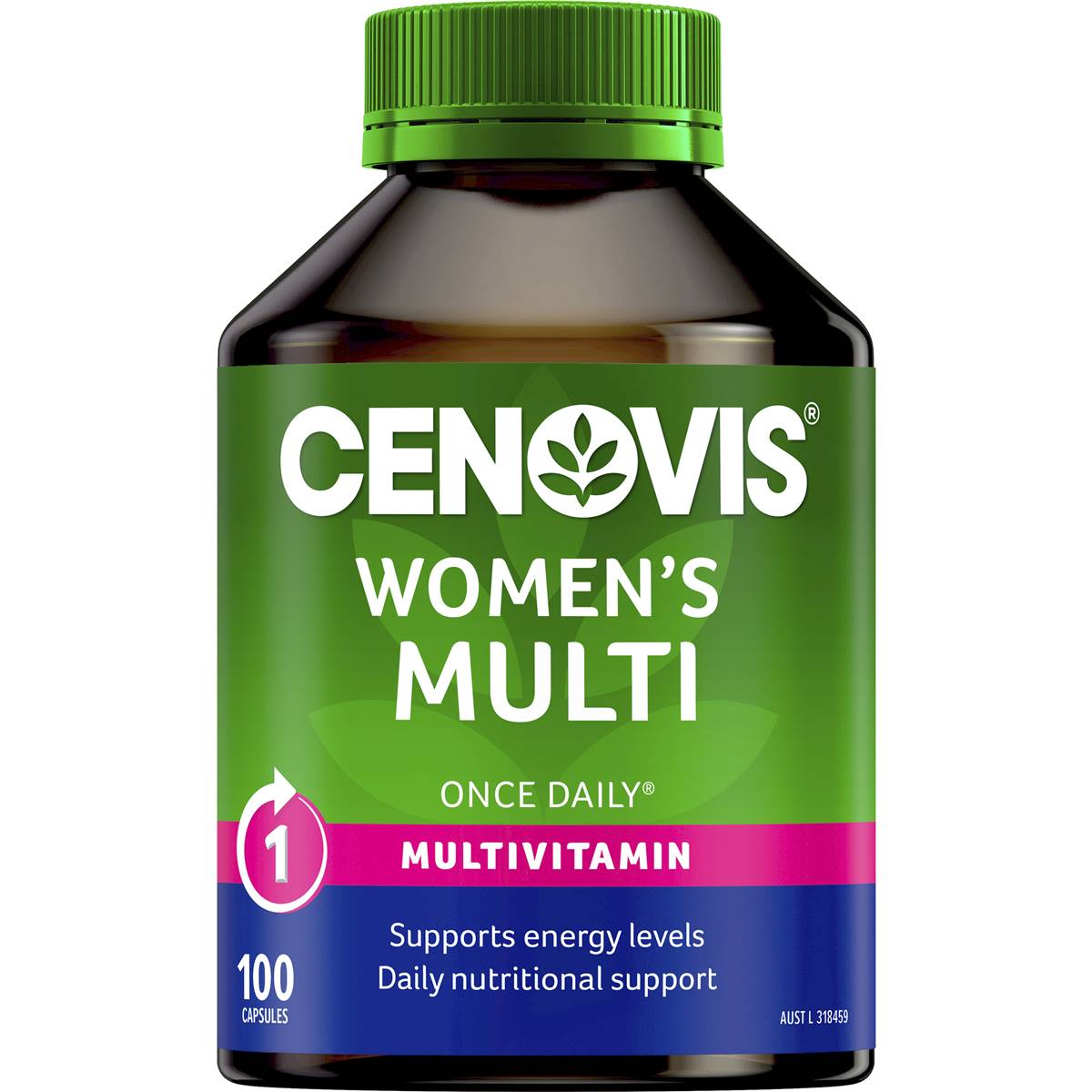 Cenovis Women's Multivitamin Capsules Multi Vitamin For Energy 100 Pack