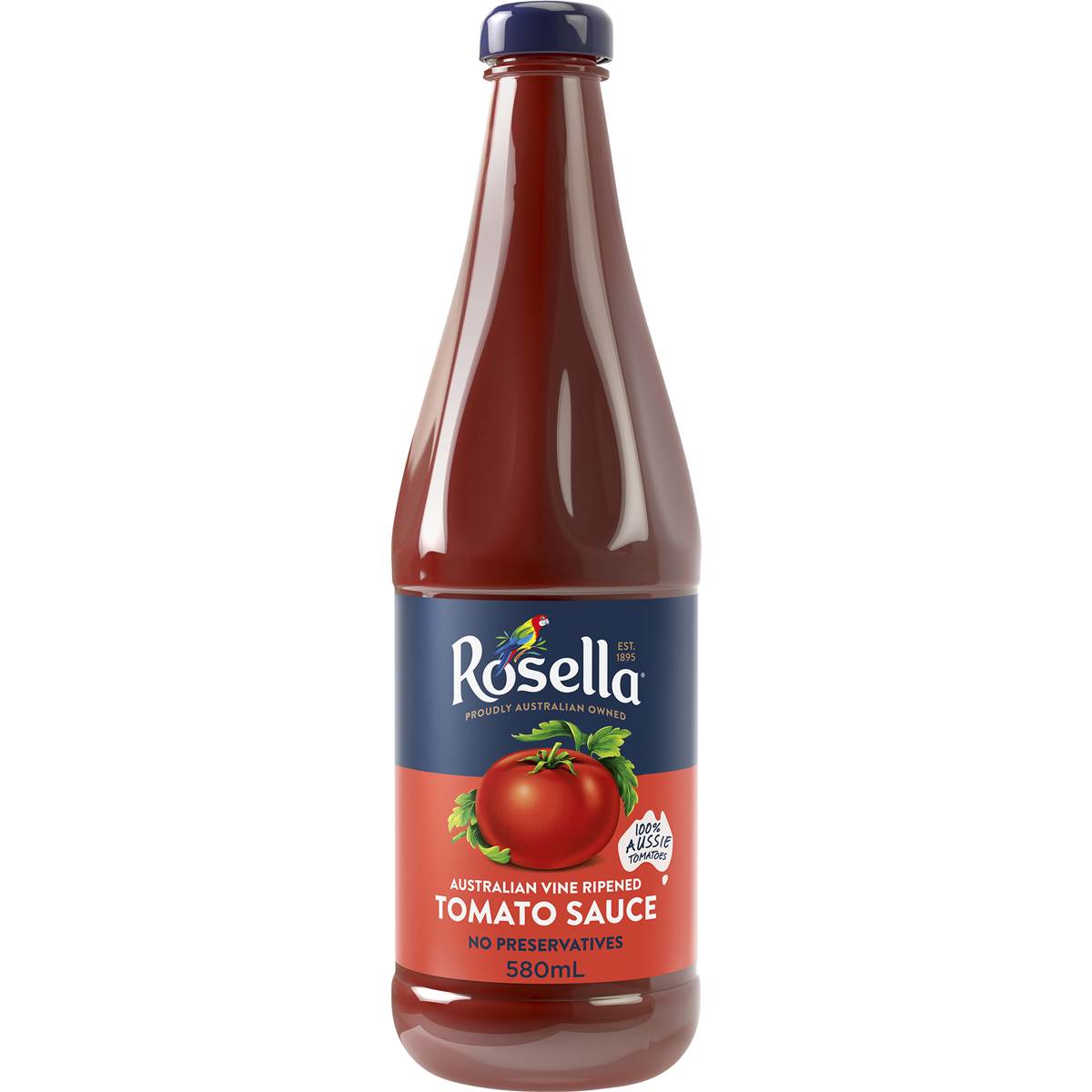 Rosella Tomato Sauce Glass 580ml