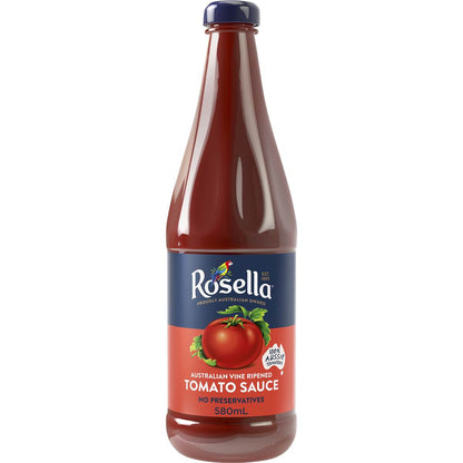 Rosella Tomato Sauce Glass 580ml