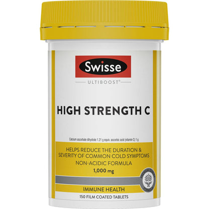 Swisse Ultiboost High Strength C Tablets 150 pack