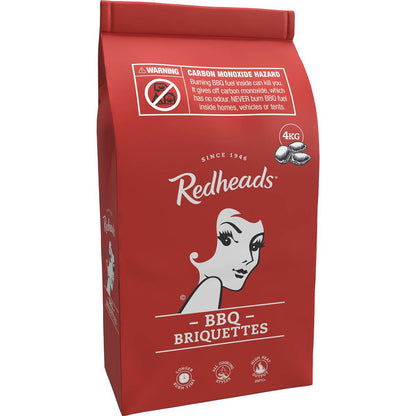 Redheads Classic Bbq Briquettes 4kg