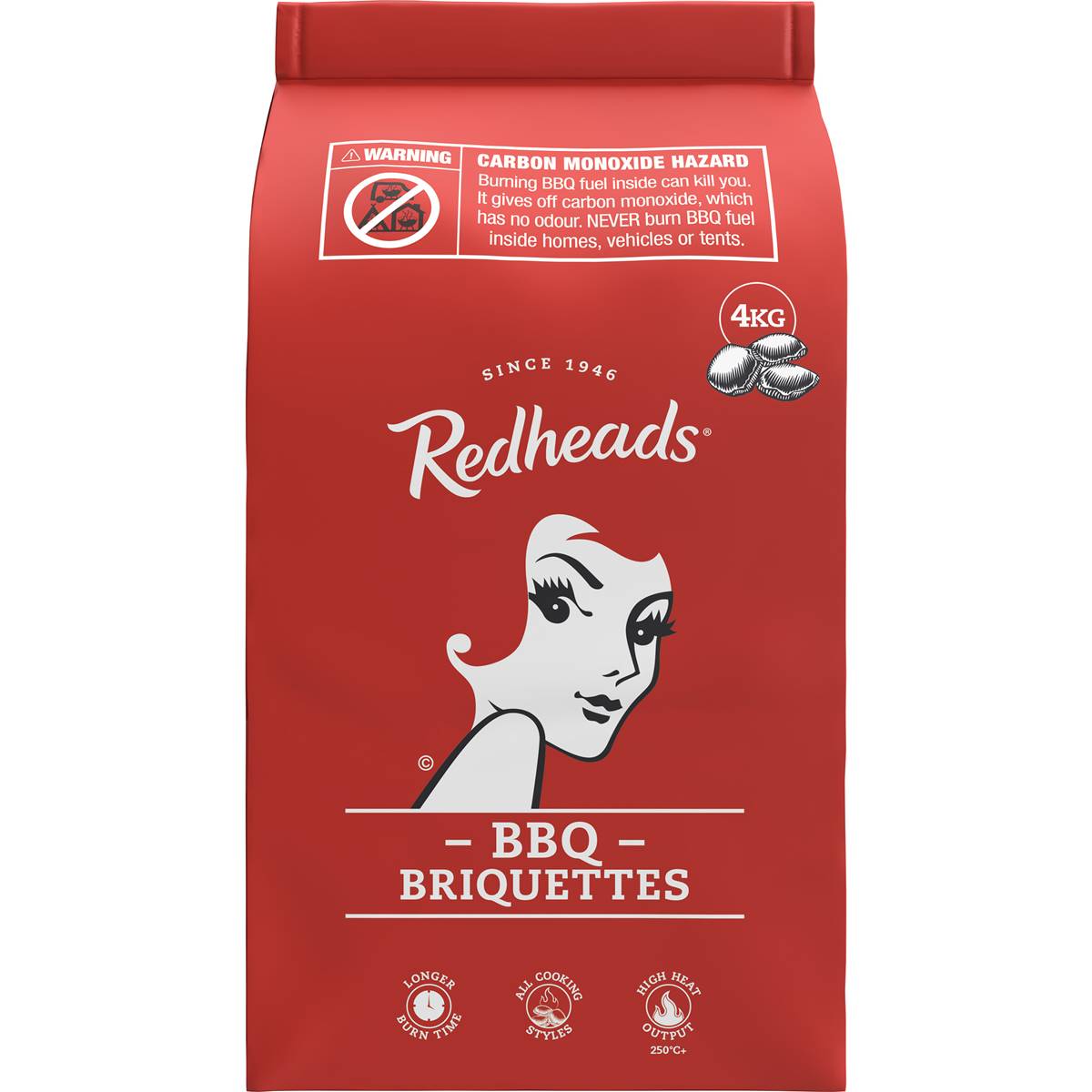 Redheads Classic Bbq Briquettes 4kg