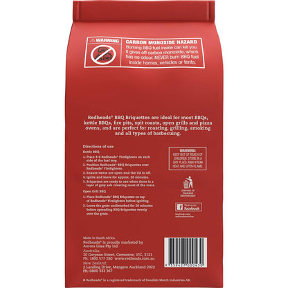 Redheads Classic Bbq Briquettes 4kg