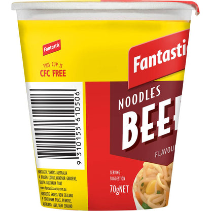 Fantastic Beef Noodle Cup 70g