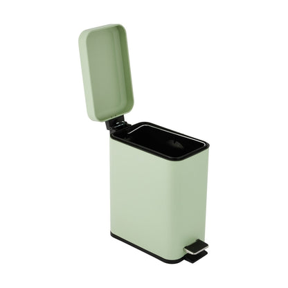 5L Slim Line Bin - Sage
