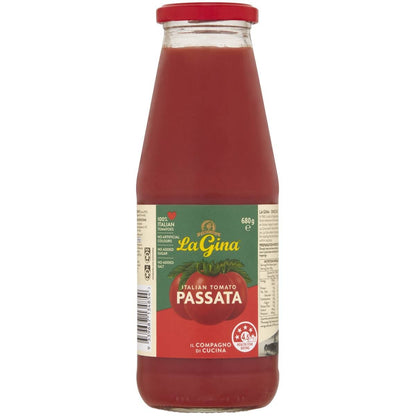 La Gina Italian Tomato Paste Passata 680g