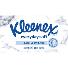 Kleenex Everyday 2 Ply Facial Tissues 200 Pack