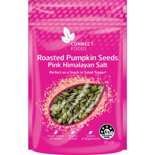 Connect Foods Pumpkin Seeds Pink Himalayan Salt 125g