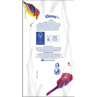 Kleenex Soft & Thick 3 Ply Facial Tissues 95 Pack