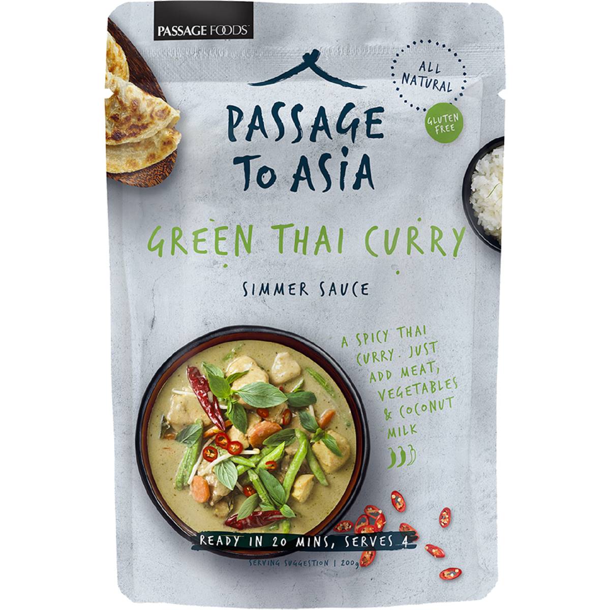 Passage To Asia Green Thai Sauce 200G