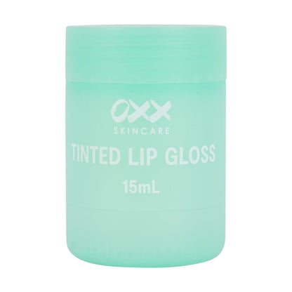OXX Skincare Tinted Lip Gloss 15ml - Coconut Oil with Coconut Scented