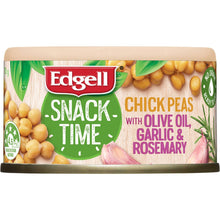 Edgell Snack Time Chickpea Olive Oil Garlic & Rosemary 70g