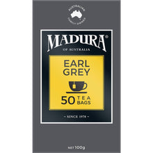 Madura Earl Grey Tea Bags 50 Pack 100g