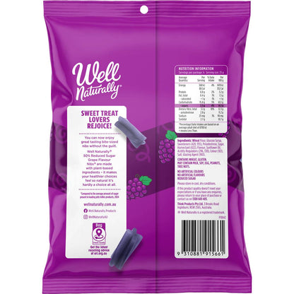 Well Naturally Nibs Grape Flavour 150g
