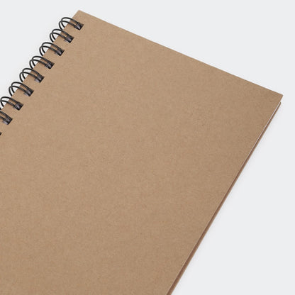 A5 Spiral Notebook - Kraft