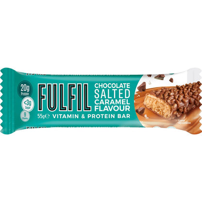 Fulfil Vitamin & Protein Bar Choc Salted Caramel Flavour 55g