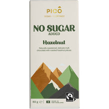 Pico No Added Sugar Vegan Chocolate Hazelnut 80g