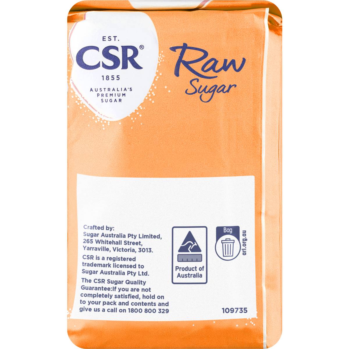 CSR Raw Sugar 500g