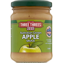 Three Threes Australian Apple Sauce 250g