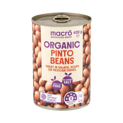 Macro Organic Pinto Beans 420g