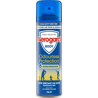 Aerogard Odourless Protection Aerosol 150g