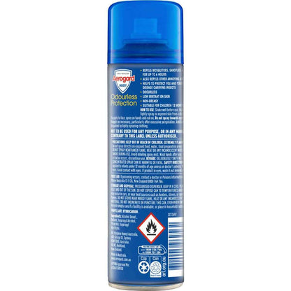 Aerogard Odourless Protection Aerosol 150g