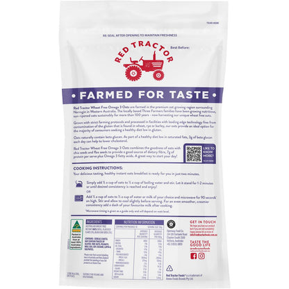 Red Tractor Wheat Free Oats 500g