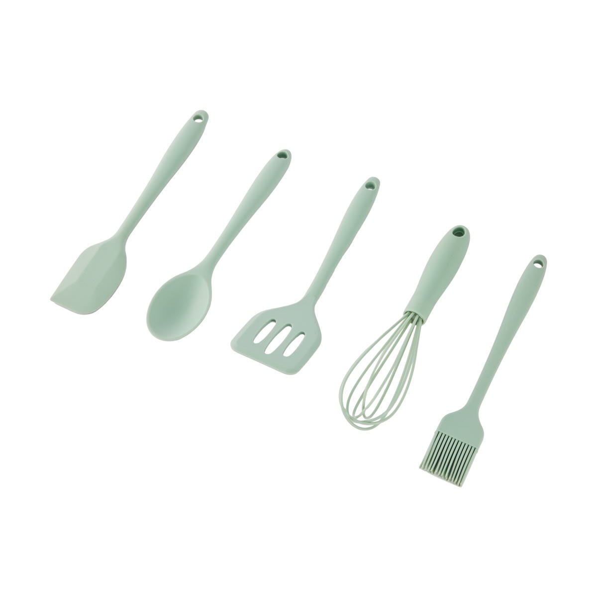 Set of 5 Mini Silicone Utensils