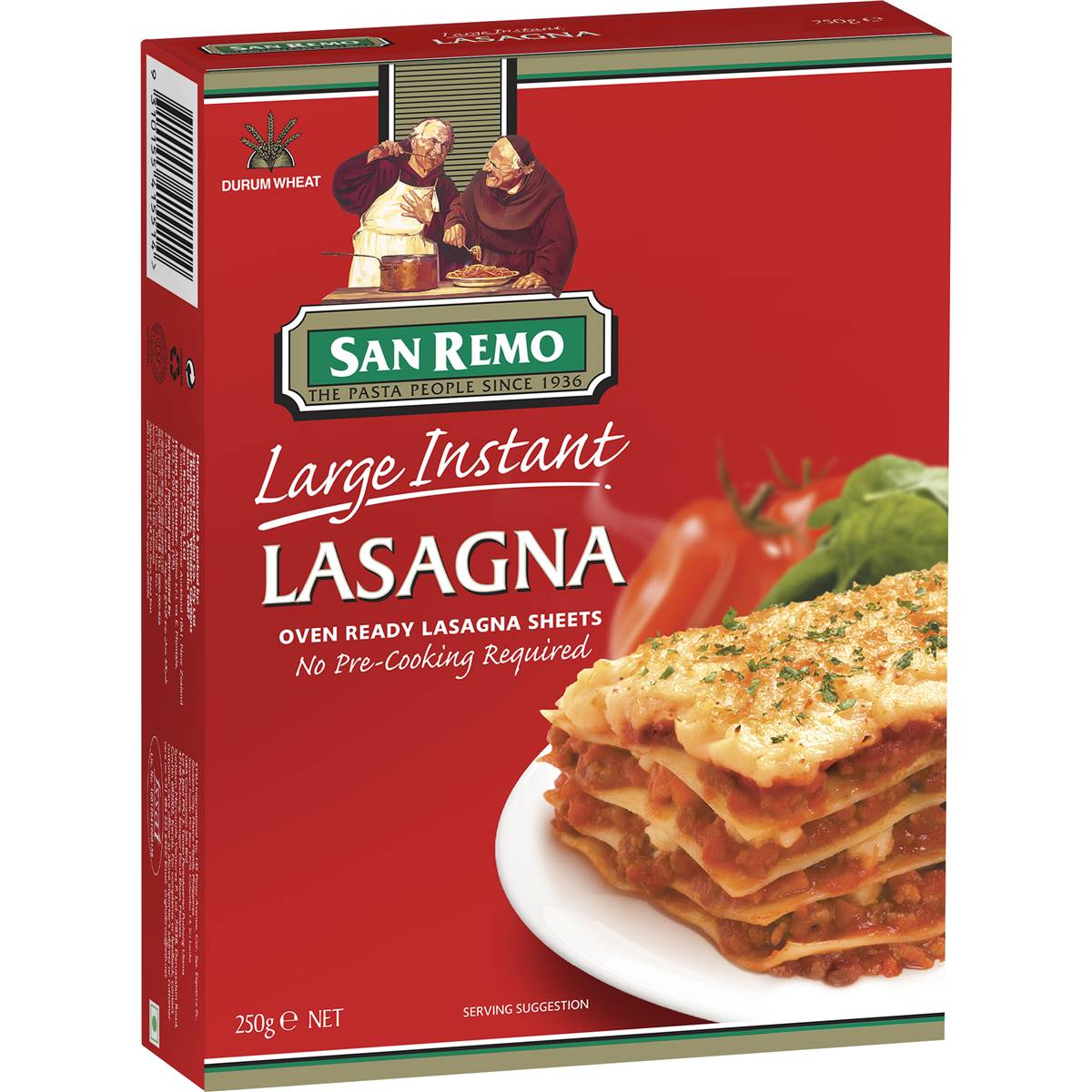 San Remo Lasagne Pasta Large 250g