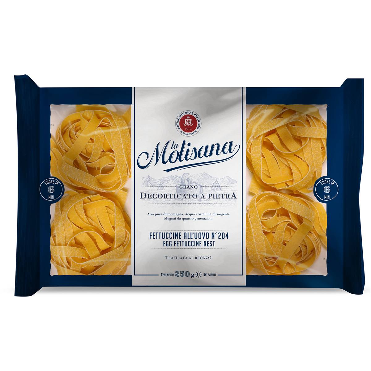 La Molisana Pastificio Extra Di Lusso Egg Fettuccine 250g