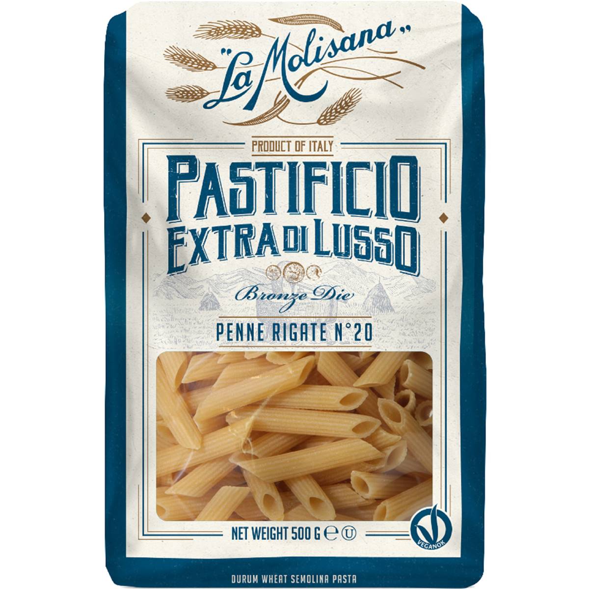 La Molisana Pastificio Extra Di Lusso Penne Rigate 500g