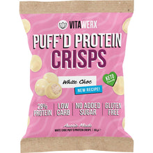 Vitawerx Puff'd Protein Crisps White Choc 60g