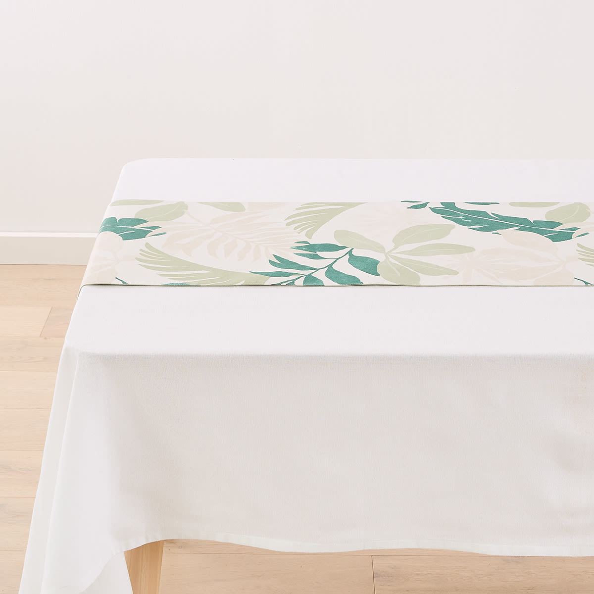 Foliage Printed Table Runner