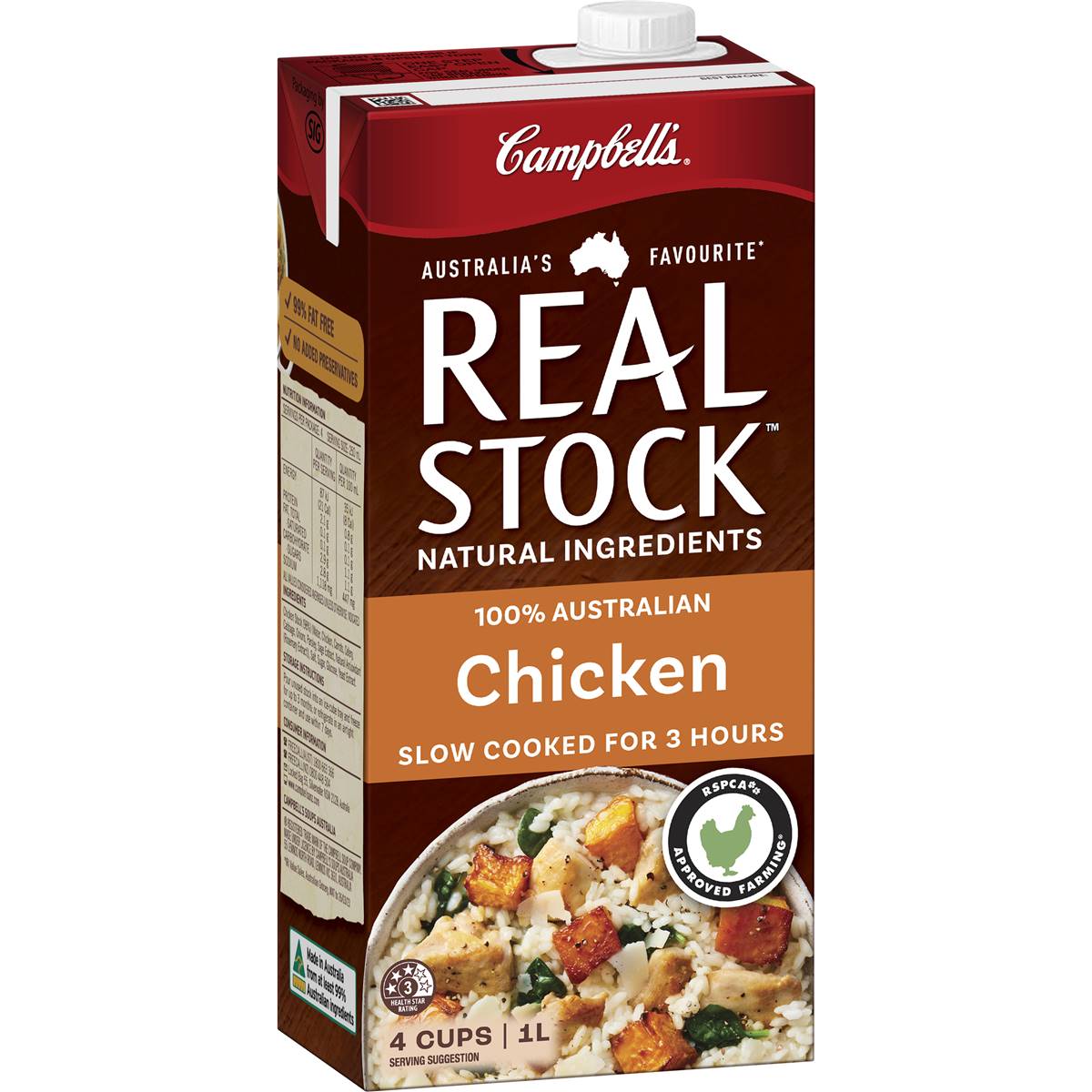 Campbell's Real Stock Chicken Liquid Stock 1l