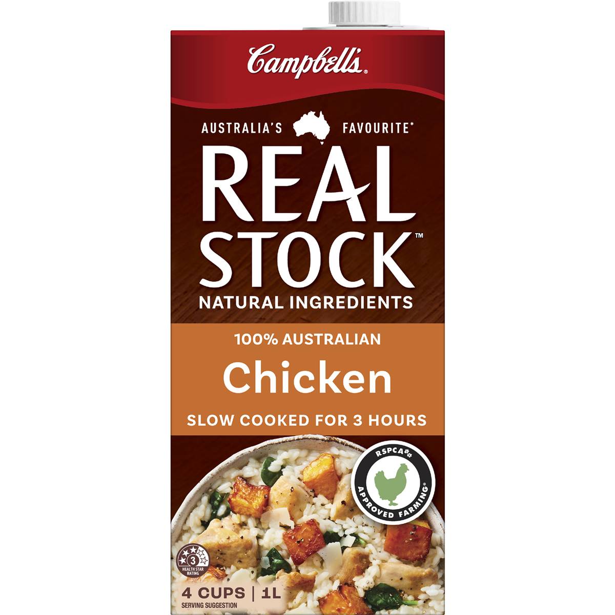 Campbell's Real Stock Chicken Liquid Stock 1l
