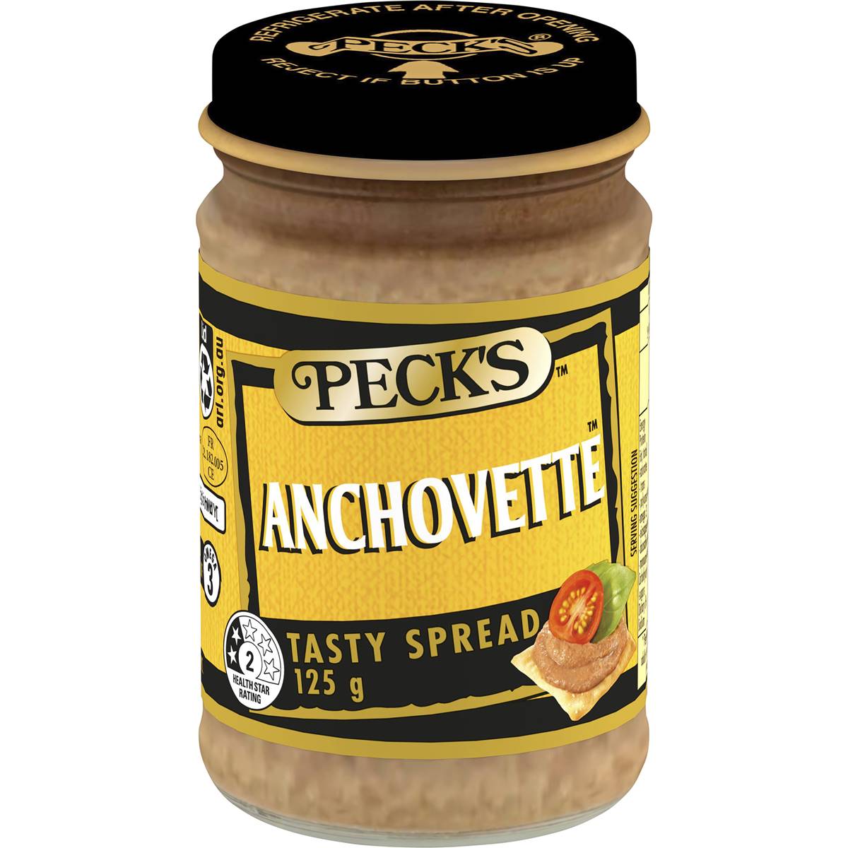 Peck's Anchovette Spread 125g