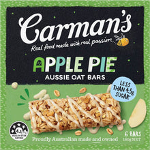 Carman's Aussie Oat Bars Apple Pie 6 pack