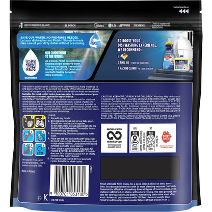 Finish Ultimate Lemon Dishwasher Tablets 16 pack