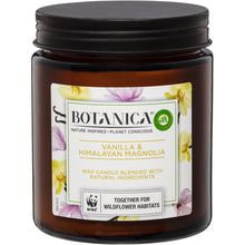 Air Wick Botanica Vanilla & Himalayan Magnolia Candle 205g
