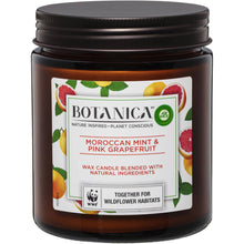 Botanica Candle Moroccan Mint & Pink Grapefruit 205g