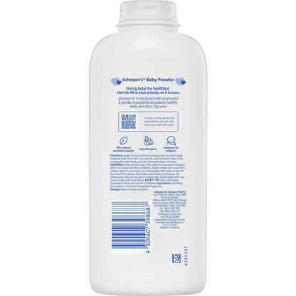 Johnson's Baby Pure Cornstarch Moisture Absorbing Baby Powder 400g