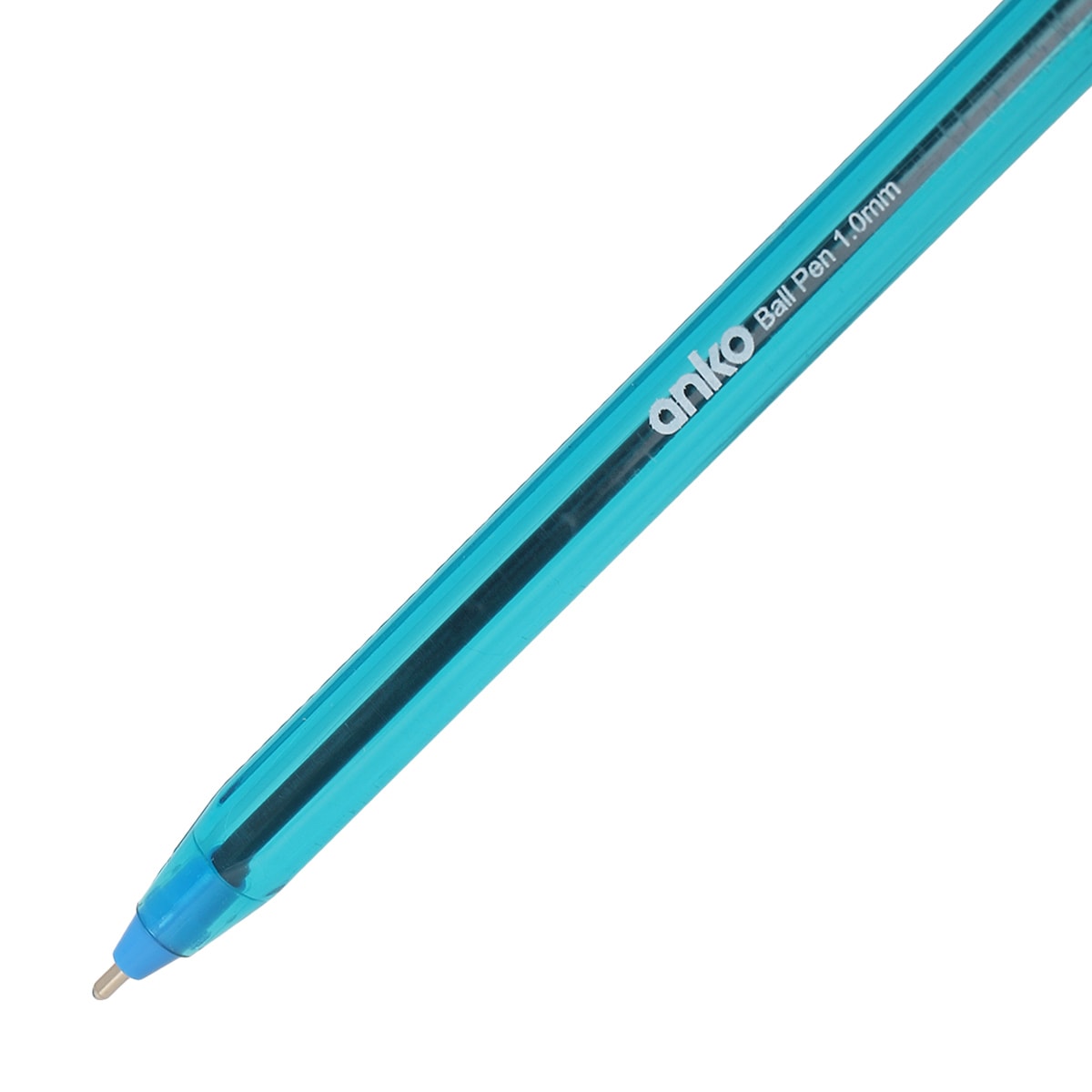 10 Pack Assorted Colours Ballpoint Pens