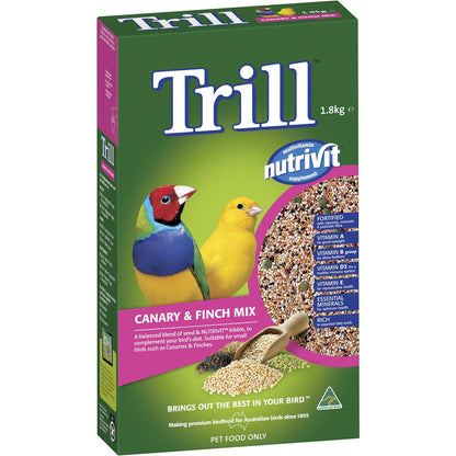 Trill Canary & Finch Mix 1.8kg