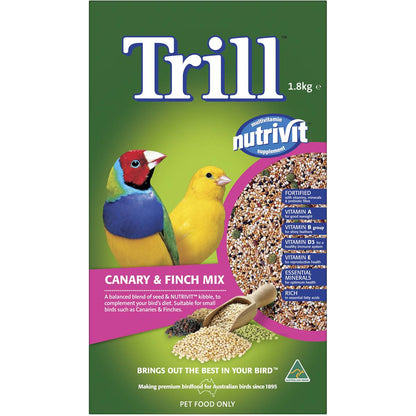 Trill Canary & Finch Mix 1.8kg