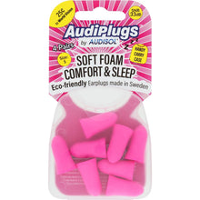 AudiPlugs Soft Foam Comfort & Sleep Earplugs 8 Pack