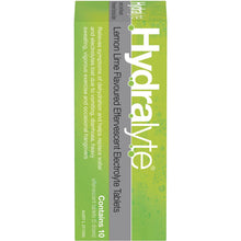 Hydralyte Lemon Lime Effervescent Tablets 10 Pack