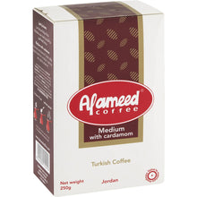 Alameed Coffee Medium With Cardamom Turkish Coffee 250g