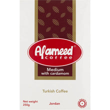 Alameed Coffee Medium With Cardamom Turkish Coffee 250g